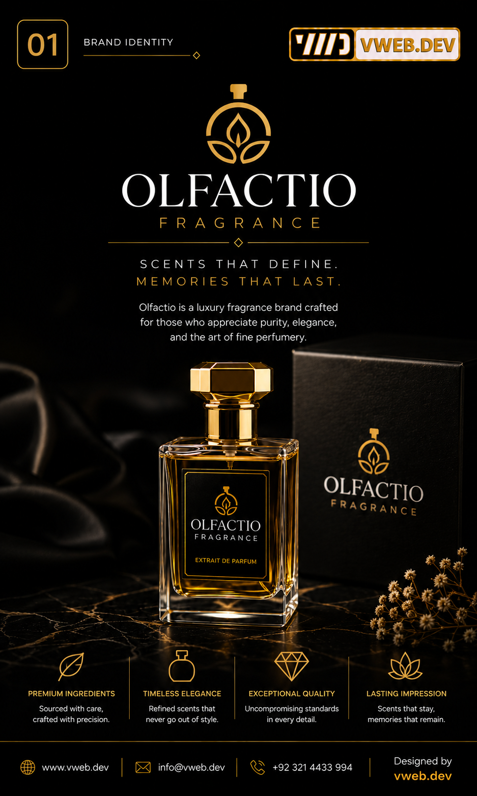 Olfactio Fragrance Identity — Scents that define